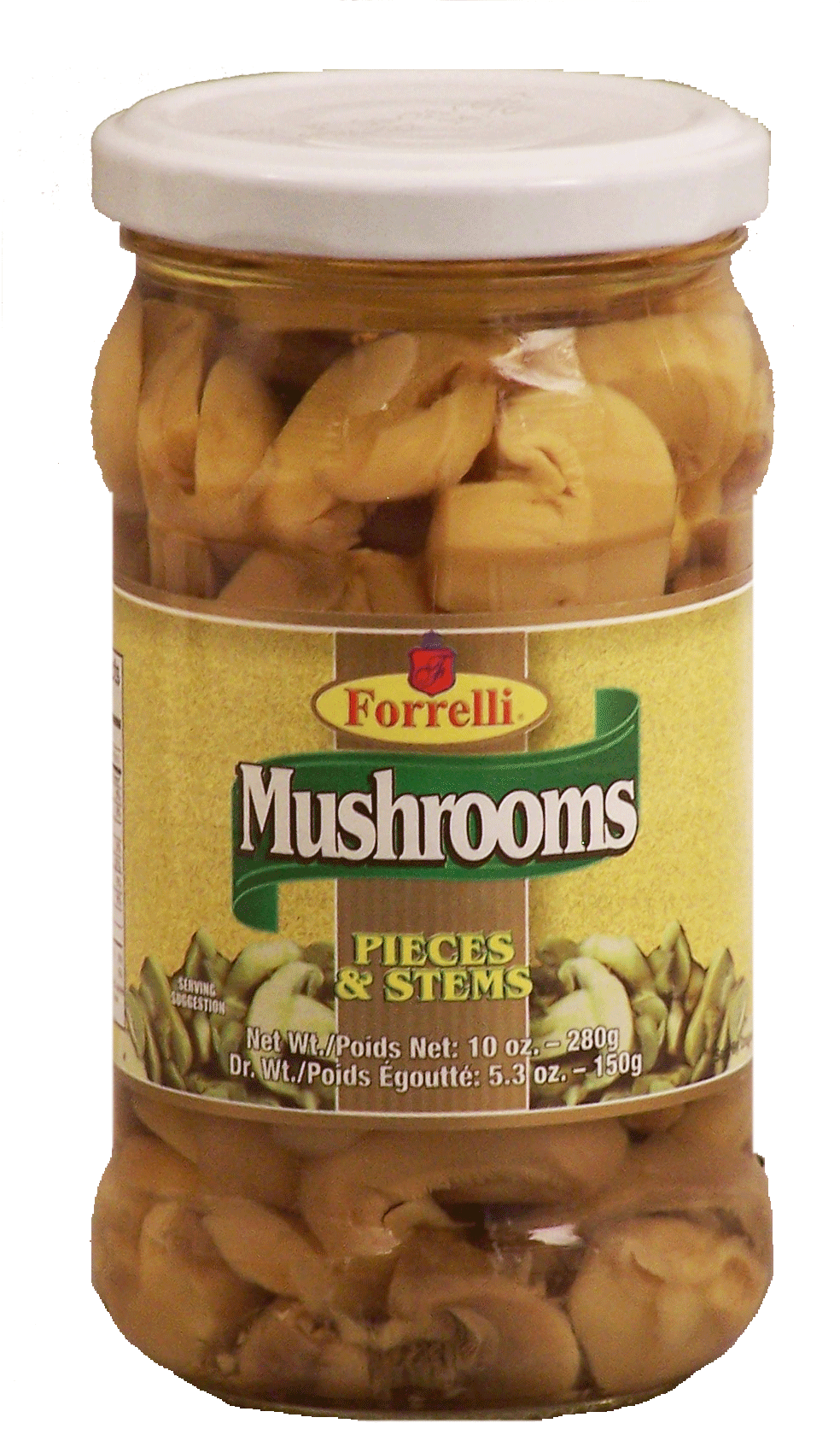 Forrelli  mushrooms, pieces & stems Full-Size Picture